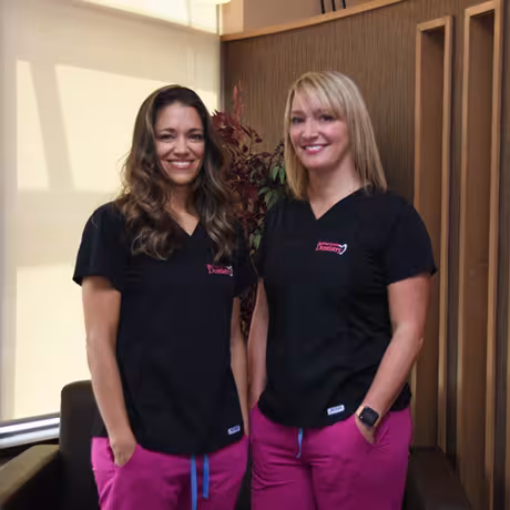 Dr. Natalie Brothers and Dr. Jillian Reynolds