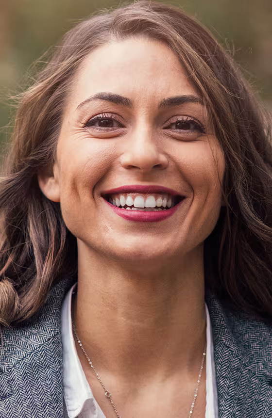 Smiling person